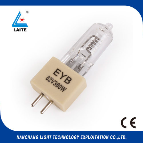 EYB 360W 82V T3.5 G5.3透明卤素灯高架投影仪 T3.5 灯泡