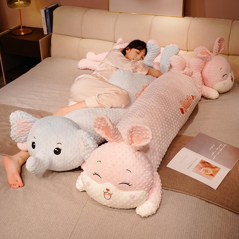 可爱长条抱枕女生床上睡觉专用侧睡夹腿枕宿舍可拆洗靠背靠垫靠枕