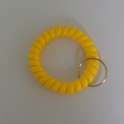 电话线塑料弹簧手圈 桑拿 浴室 寄存 游泳排队活动号码牌 手环