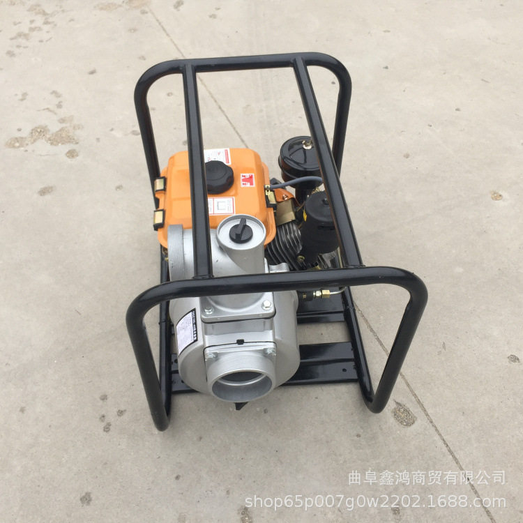 抗旱抗洪汽油自吸泵 便携式防汛柴油自吸泵 100mm口径灌溉抽水机