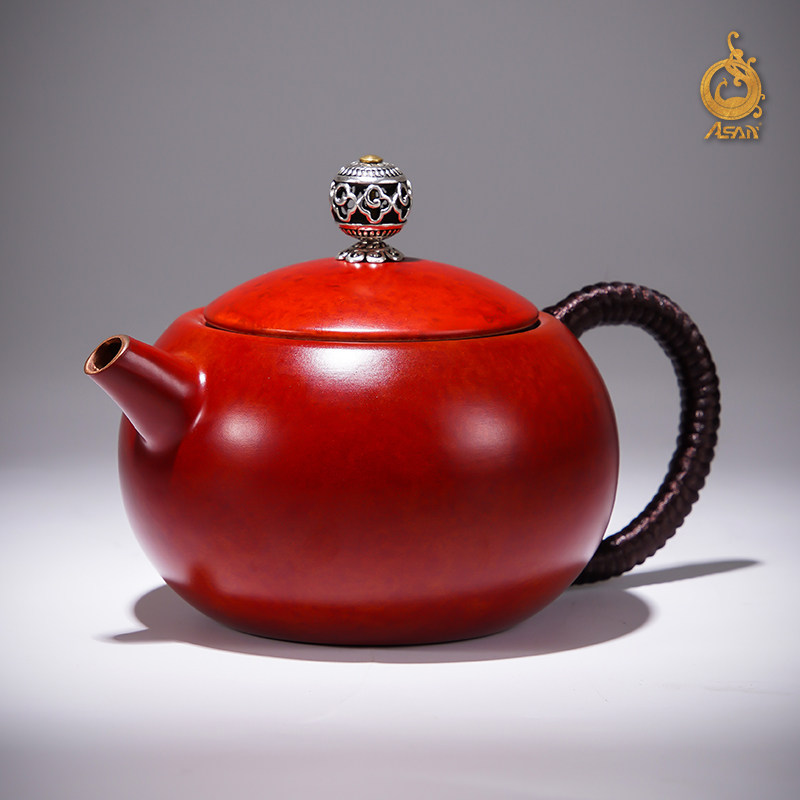 紫铜茶具《红颜知己茶礼套装》电陶炉烧水壶家用办公茶壶送礼套装