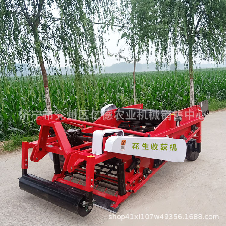 大型花生收获机干湿两用地瓜土豆萝卜起垄地平地收获机振动筛批发