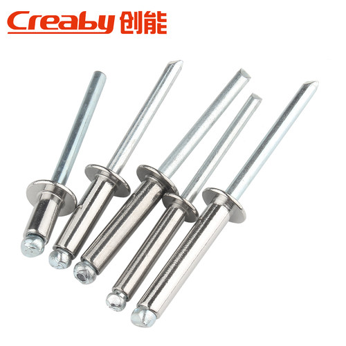 304不锈钢拉铆钉抽芯铆钉5mm装潢钉圆头抽心柳钉拉卯钉M3/M3.2/M4