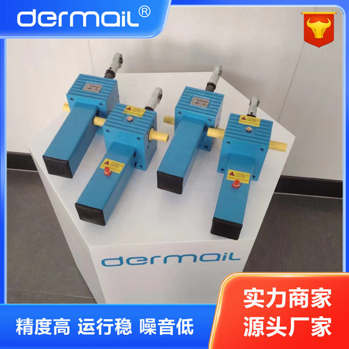 手摇丝杆升降机自锁防脱SJA DMT4联动丝杆升降平台微调举升提升机
