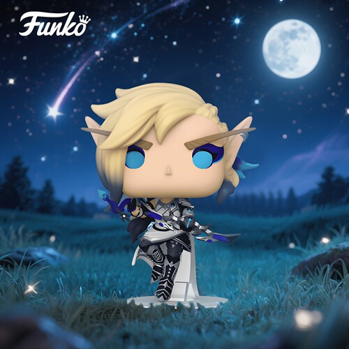 Funko魔兽世界风行者 吉安娜 伊利丹周边手办公仔摆件生日礼物