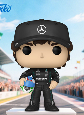 funko梅赛德斯车队安东内利 F1赛车AMG车队小Kimi手办周边公仔