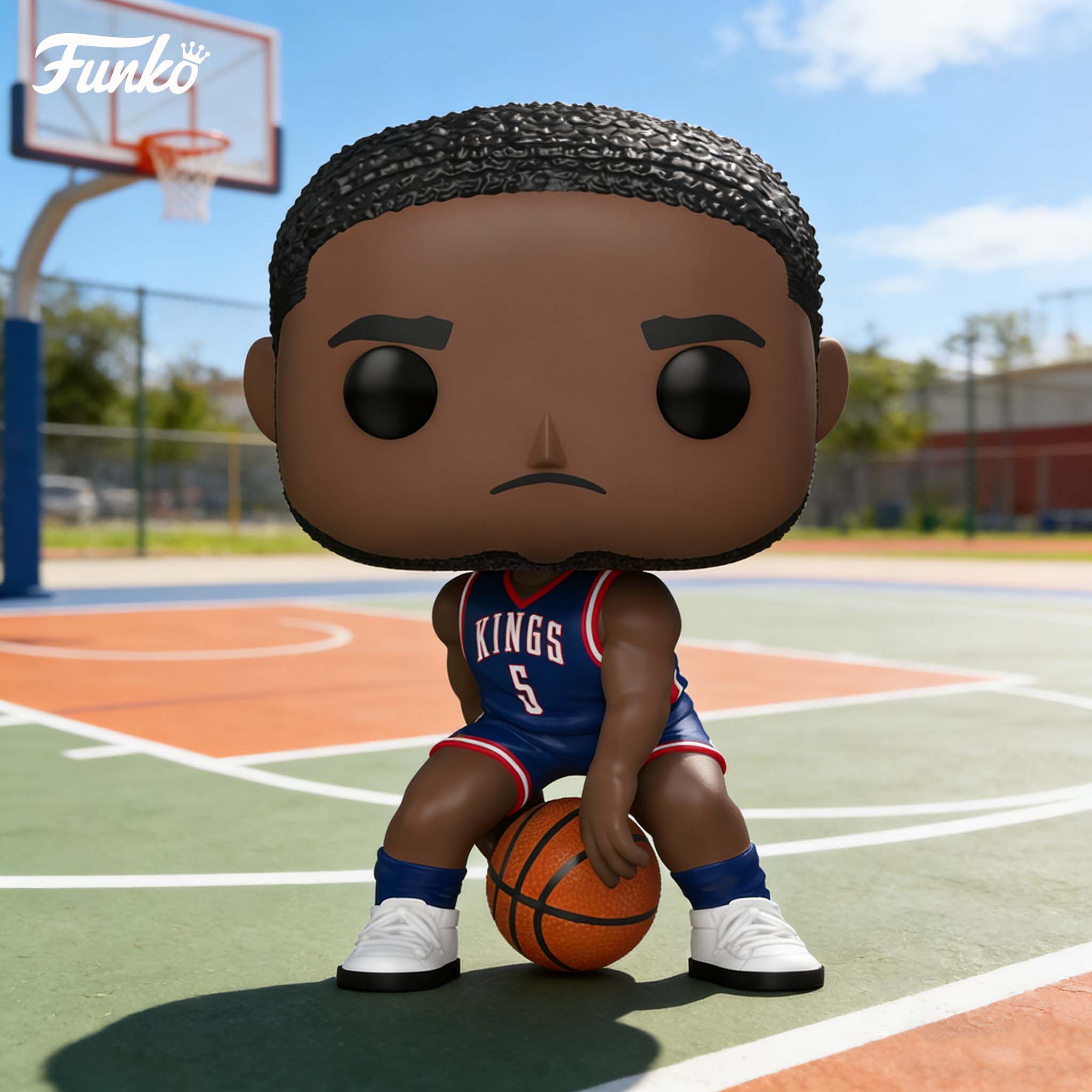 funko丰高NBA国王队福克斯手办