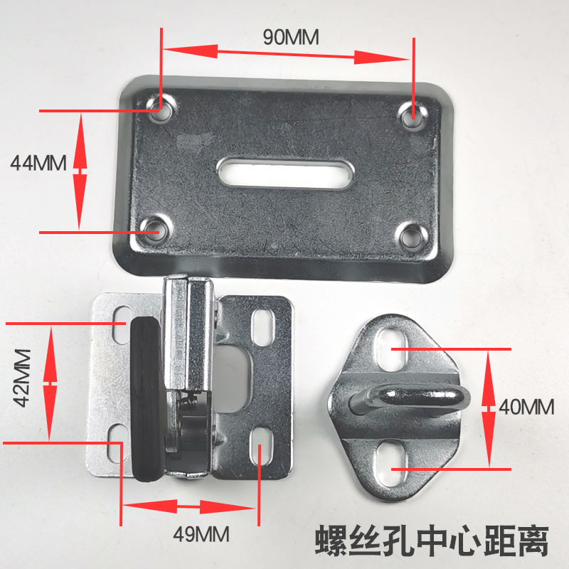临工953 徐工龙工厦工30 50装载机门锁 碰锁 开门锁 门扣配件大全图片