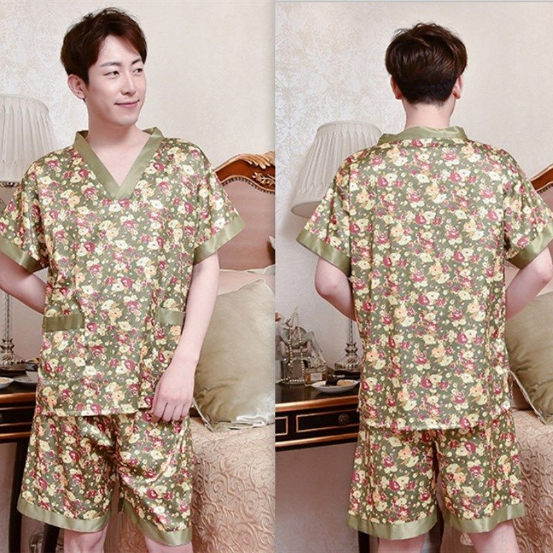 男女贡缎汗蒸服浴服桑拿按摩服足疗服美容服情侣家居服酒店浴场服