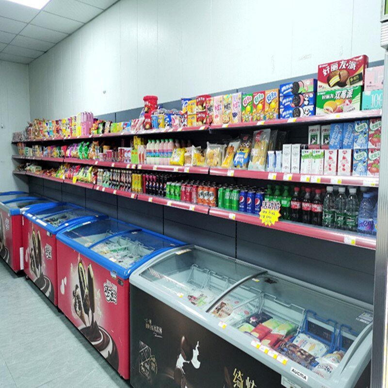 加宽超市冰柜冰箱上方货架雪糕冷柜饮料架子置物架槟榔商用展示架