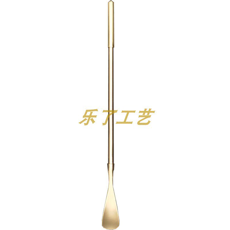 黄铜鞋拔子实心长柄家用纯铜提鞋器鞋扒不弯腰穿鞋神器鞋溜子鞋抽