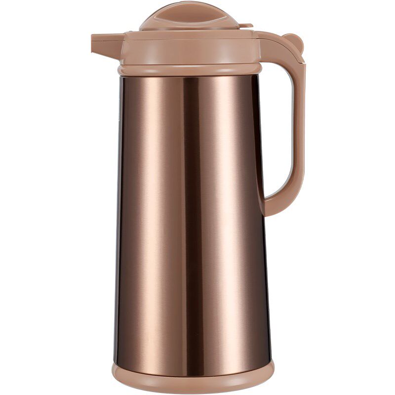 兔牌家用保温壶 玻璃内胆不锈钢暖水瓶大容量热水瓶 1.9L保温瓶壶