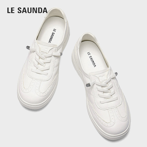 LESAUNDA/莱尔斯丹低帮休闲板鞋