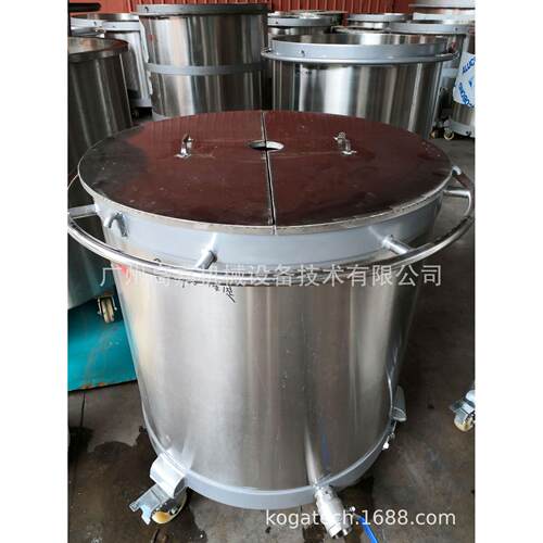 直供SUS304不锈钢拉缸 移动式分散料缸,料桶,拉缸 化工涂料油漆油