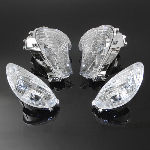 适用 铃木 隼 Hayabusa GSX1300R 08-20 前后转向灯壳 灯罩透镜