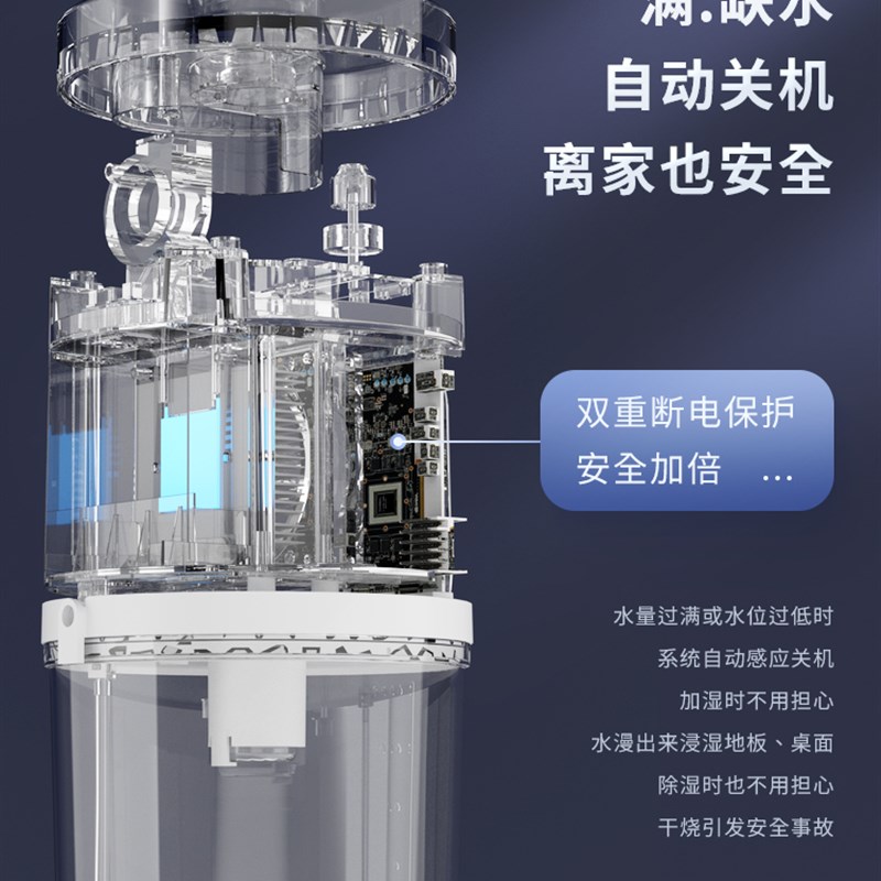 小哈猪除湿加湿一体机家用小型除湿机抽湿机轻音卧室吸湿器除湿器