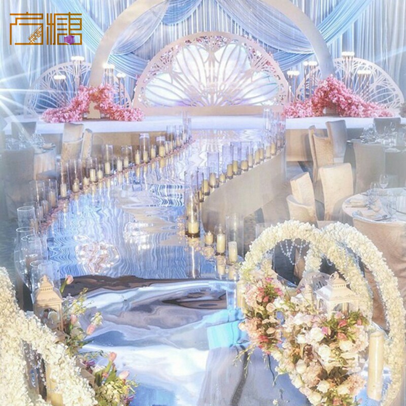 方糖led电子蜡烛灯遥控求婚浪漫婚礼婚庆生日摆件圣诞布置灯饰