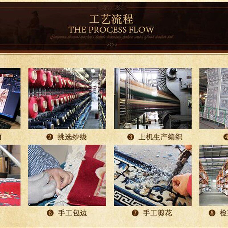 包邮欧式家居混纺手工剪花客厅沙发茶几卧室床边办公家用地毯定做