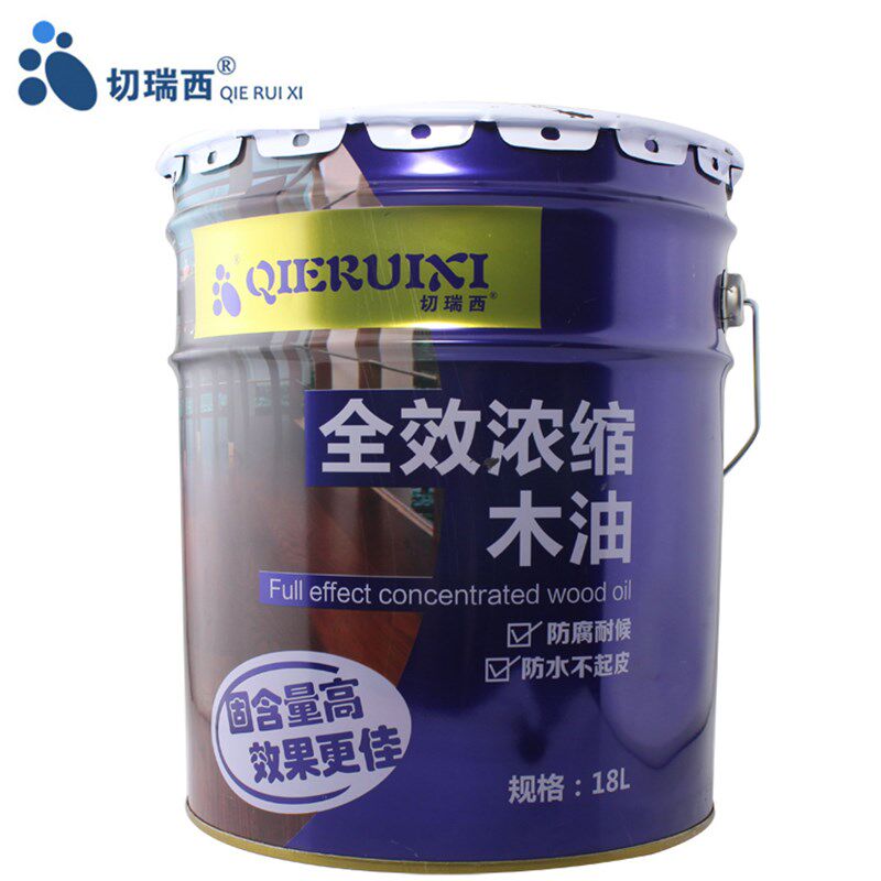 切瑞西全效浓缩木油 防腐耐候木油 木蜡油清油户外木器漆油漆18升