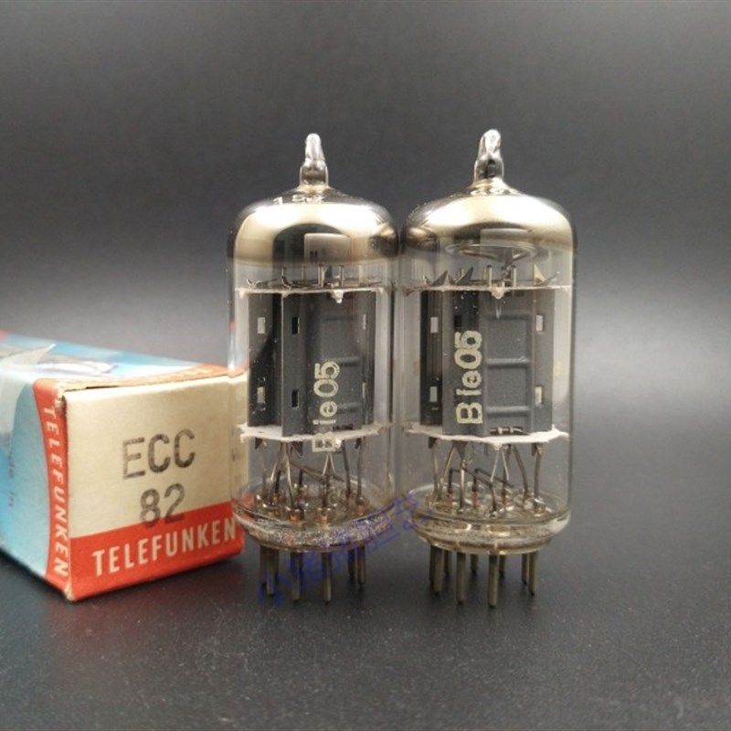 全新德律风根 ECC82 12AU7 ECC83 12AX7 6N4电子管坑屏T云母 滑屏