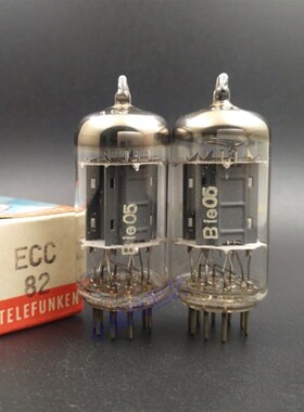 全新德律风根 ECC82 12AU7 ECC83 12AX7 6N4电子管坑屏T云母 滑屏