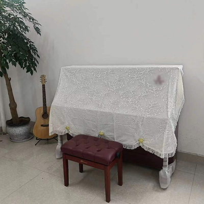 Giorno吉奥诺钢琴罩钢琴套蕾丝欧式简约钢琴全披 琴披