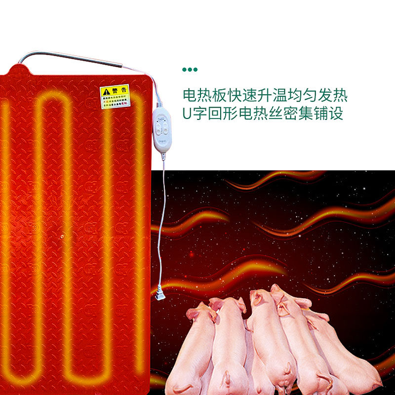 牧多多仔猪电热板猪用保温板宠物恒温加热板母猪产床保温箱保育床