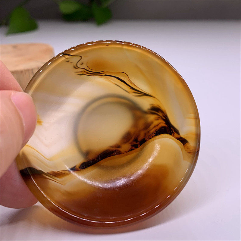 天然精品俏色玉髓玛瑙杯冰透茶杯七彩玉主人杯功夫茶具酒杯单杯子