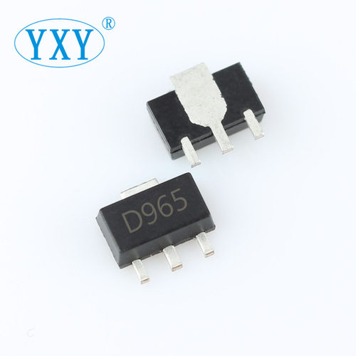 厂家直营 2SD965 丝印D965 大电流  SOT-89封装 贴片三极管
