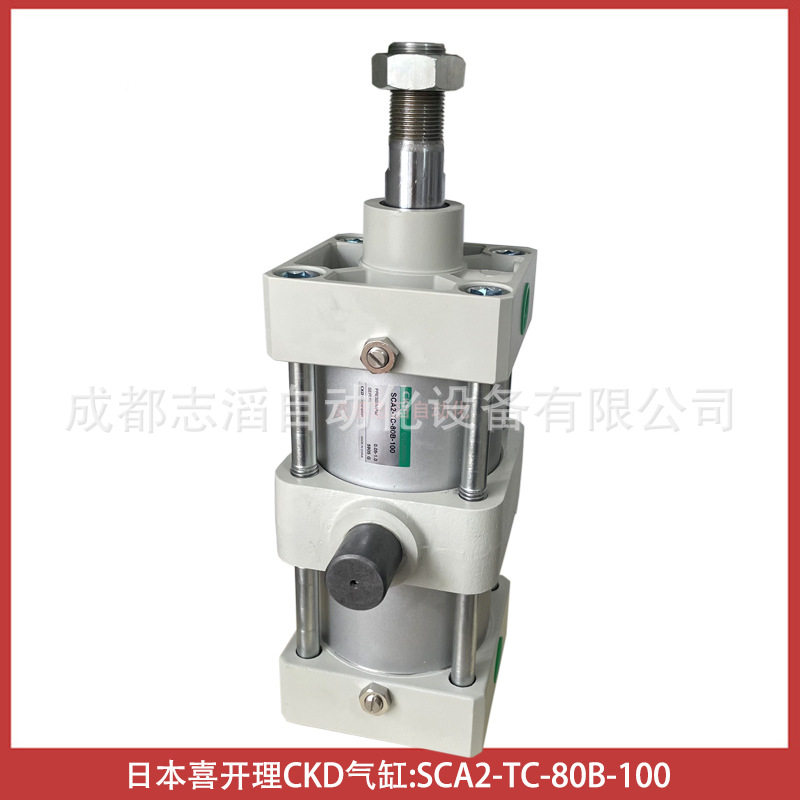 SCA2-TC-80B-100日本喜开理CKD气缸-气动器材执行元件