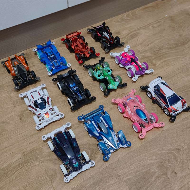 四驱车专业级拼装赛车玩具双头MA