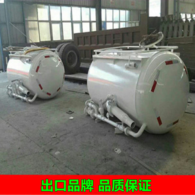 出口卧式30方散装水泥罐 25方粉粒物料罐 辛丑年夏季行情 - 实物图