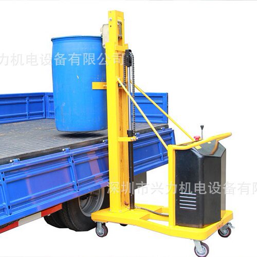 DT280 配重式油桶堆高车 DTF300 鹰嘴式油桶堆高车加宽油桶升高车