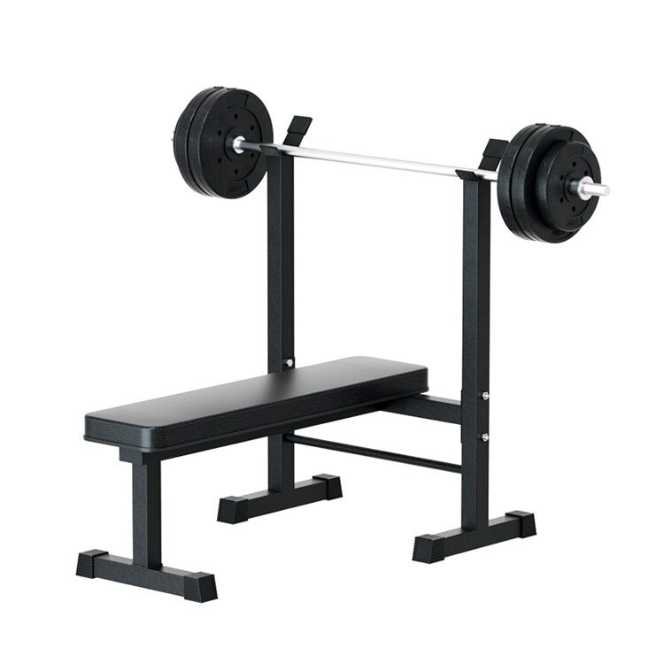 跨境工厂weightlifting bed黑色家用室内举重床卧推架健身器械