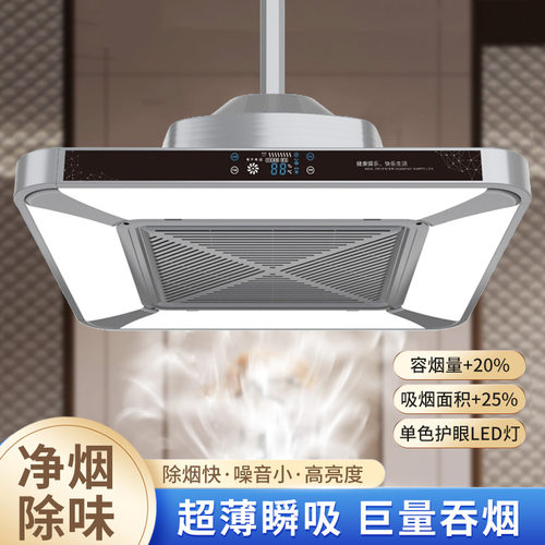 棋牌室茶楼直排升降吸烟灯