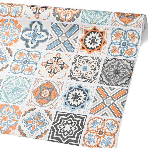 厨房防油贴纸耐高温墙贴防水自粘墙纸墙壁灶台用防油烟加厚瓷砖贴