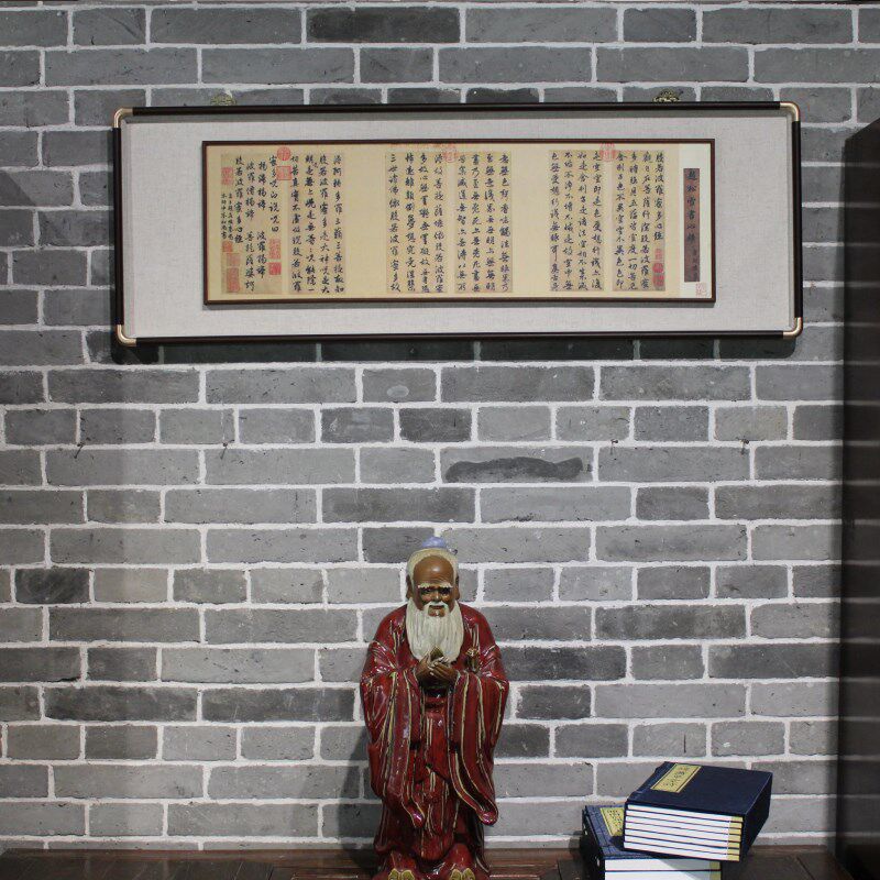 实木铜角画框装饰画框中框相框中式书法边框国画框挂国潮十字绣框