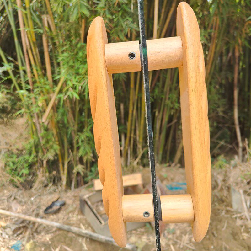 木质推拉移门扶手中式把手定制拉手无框玻璃大门极简拉手把双面