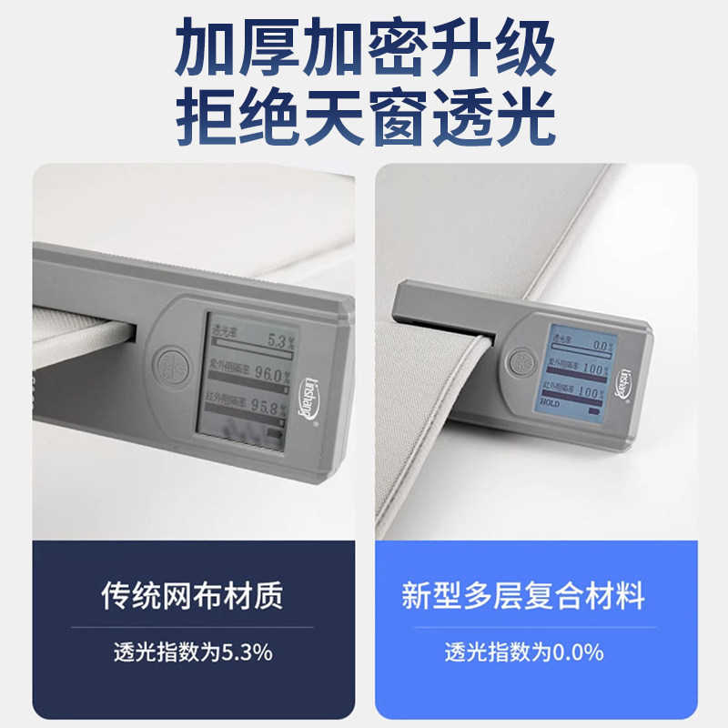 适用腾势D9专用静电吸附车顶天窗遮阳帘伸缩挡板汽车用品改装配件
