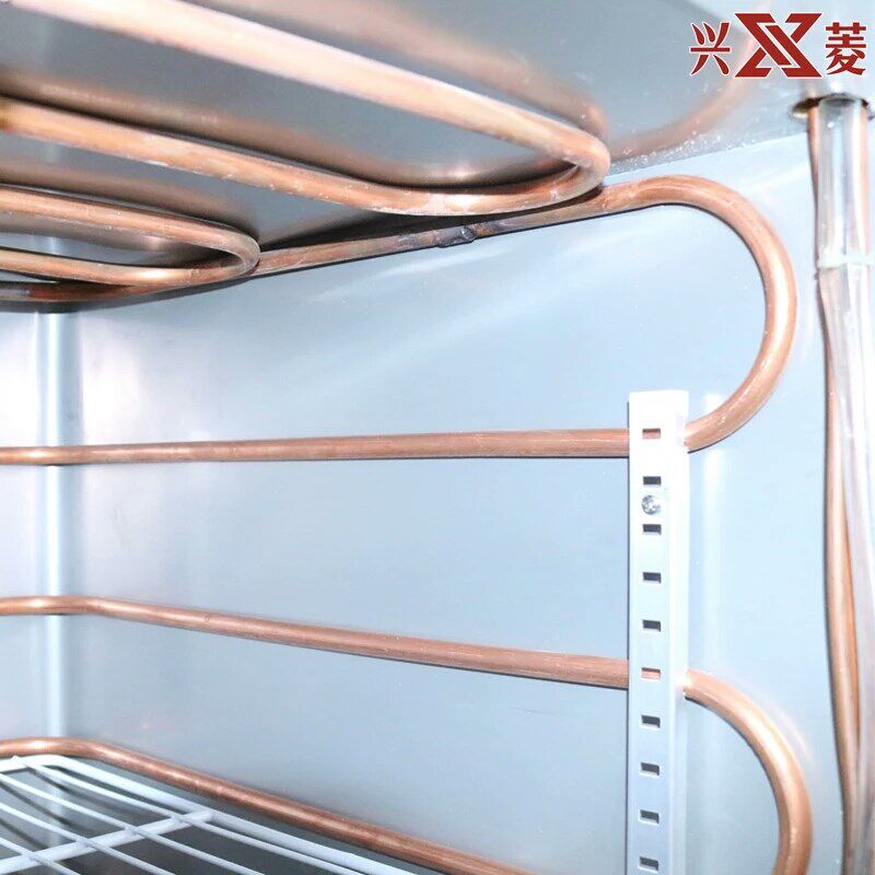 兴菱四门冰箱酒店饭店商用冷柜柜双机双温冷柜冷藏冷冻明铜管冰柜