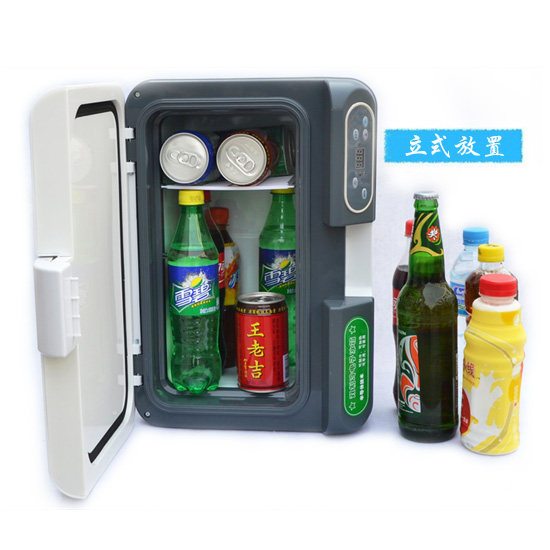 索美特12L双制冷车载冰箱迷你冰箱小型家用胰岛素冷藏箱12v24V