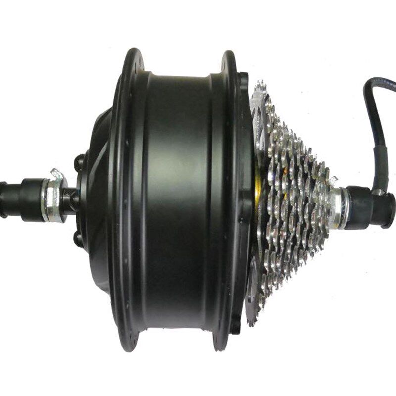 变速山地自行车改装电动车电机36v48v250/350w500w前后驱改装电机