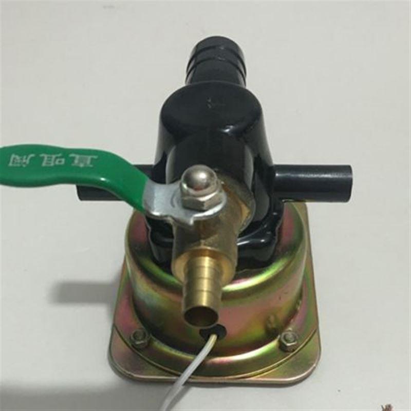 电磁式放水开关12V24V重汽货车淋水器电磁阀轮胎滴水刹车水阀配件