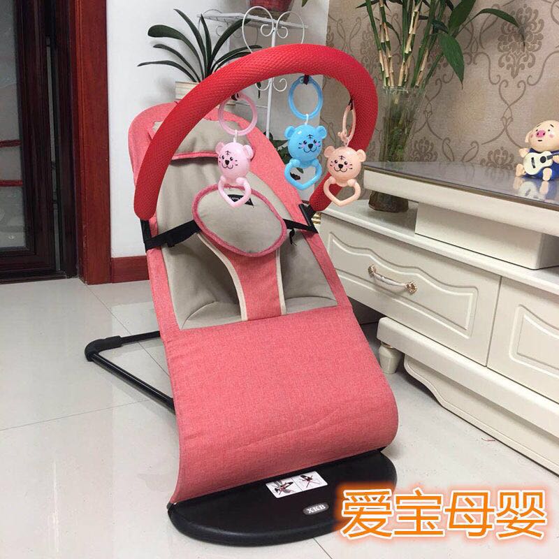 婴儿摇摇椅哄宝宝摇床哄睡安抚躺椅新生儿童摇篮自动折叠哄娃神器