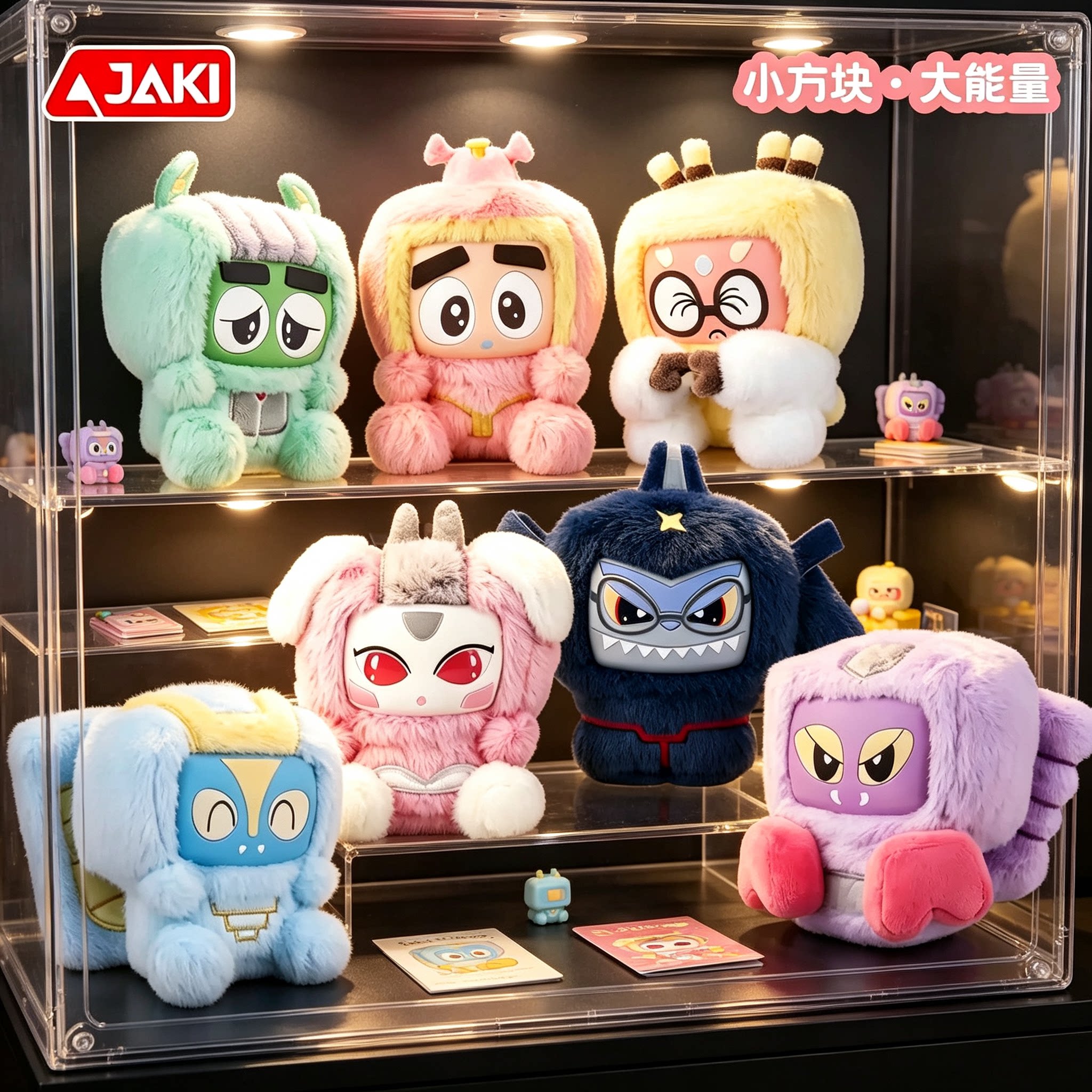 正版铁甲小宝方糖小队挂件盲盒图片