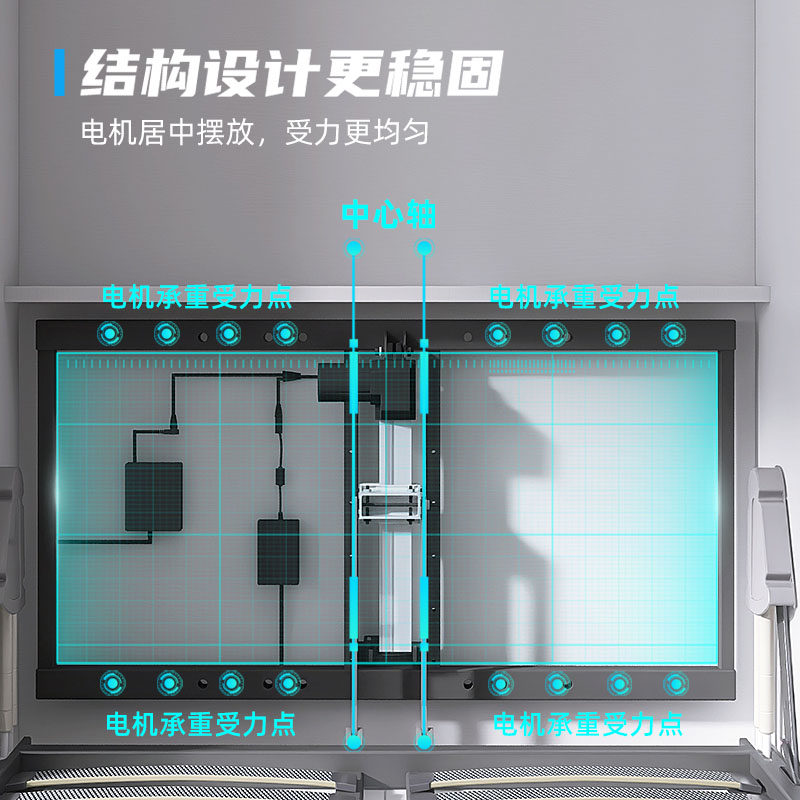 电动升降隐形床下翻床墨菲床壁床隐藏床衣柜一体侧翻转床五金配件
