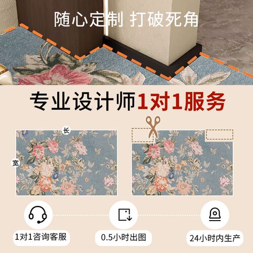 入户门地垫2025新款进门门口防滑耐脏脚垫家用玄关门口地毯可定制