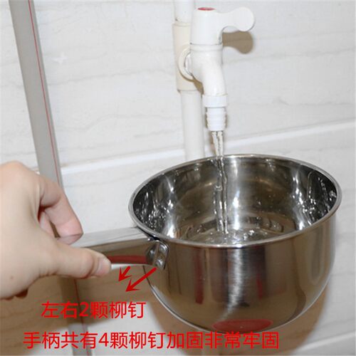 加厚无磁304不锈钢水勺水瓢 长柄水壳家用水舀子厨房大勺厚实包邮