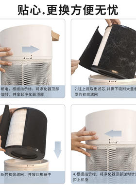 安德迈9920s空气净化器滤芯过滤器 通用型号9920
