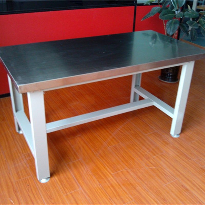 重型不锈钢工作台工具桌实验室操作台不锈钢打包台车间组装维修桌